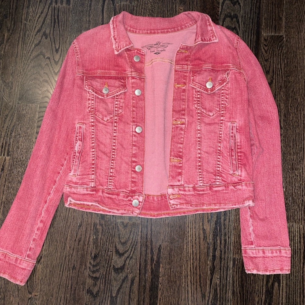 Free people denim jacket